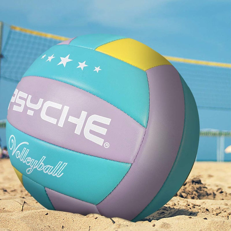 Wisdom Leaves Psyche Volleyball - Soft Indoor Outdoor Volleyball for Park Games Beach Play,Beach VOLL Ball (Official Size 5) - Image 2